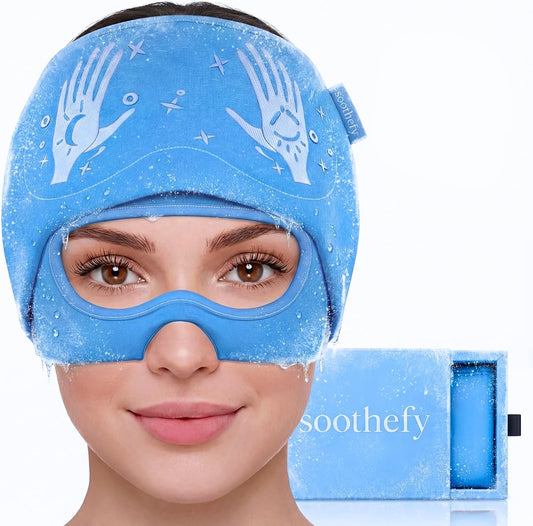 Soothefy Mascara de Terapia Frío-Calor para Cabeza