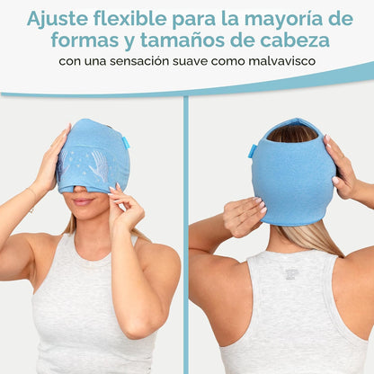 Soothefy Mascara de Terapia Frío-Calor para Cabeza
